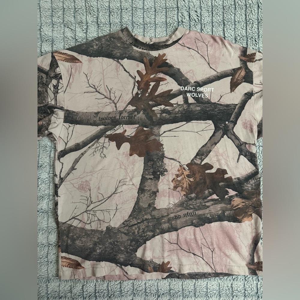 Darc sport short sleeve camo shirt- unisex sizing